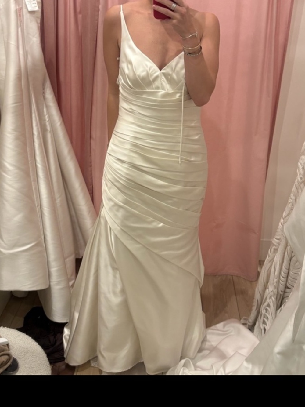 Pronovias Cream Wedding Dress